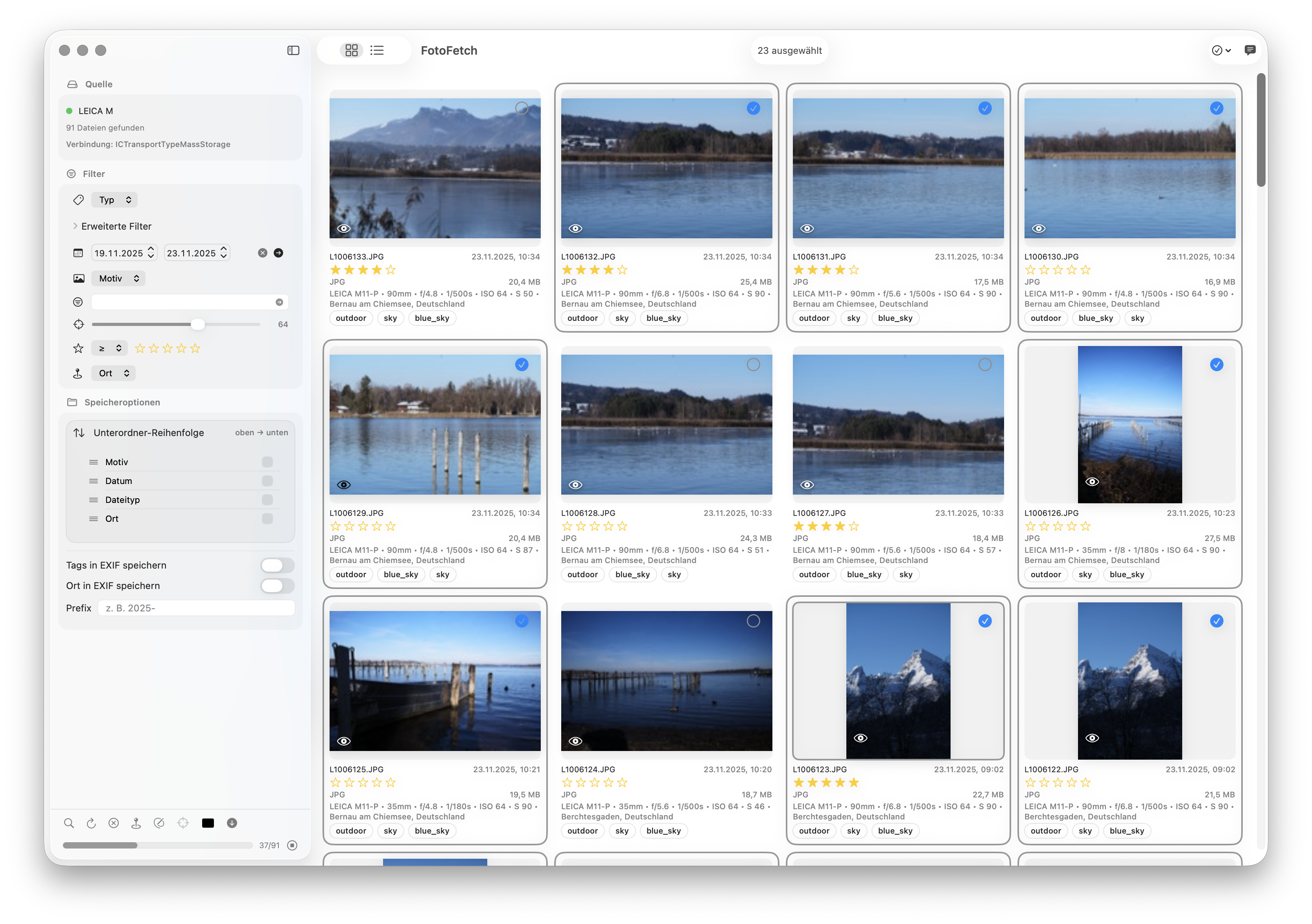 Screenshot: Vollansicht/Preview